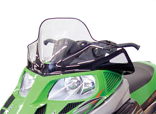 Powermadd Cobra Arctic Cat F-Series - Mid (14.75") Tint with Black Graphics - 12920