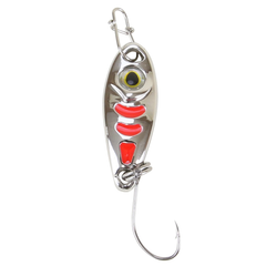 [Color:::Silver] Clam Small Pea Slab Spoon - Size 6 - 3/8oz