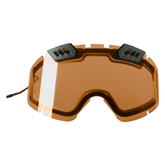 [Color:::Amber] CKX 210° Electric Goggle Lens With Controlled Vents