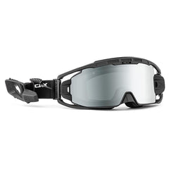[Color:::Matte Black / Silver Mirror] CKX Apex Electric Dual Lens Goggles