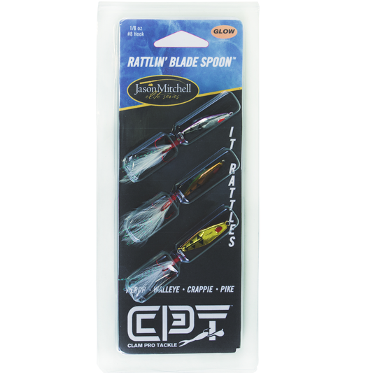 Clam Jason Mitchell Rattlin' Blade Spoon Kit