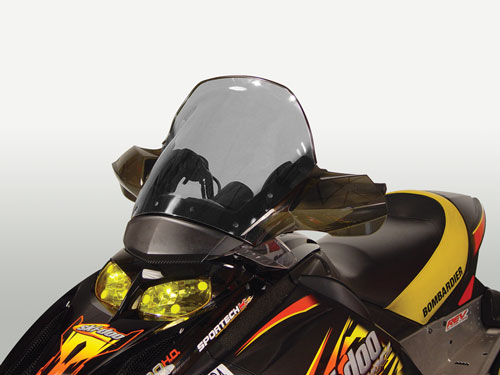Powermadd Cobra Rev, Tall (14.5") Fairing Mount, Tint - 13042