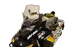 Powermadd Cobra Ski-Doo Windshield Mid 20 Inch Clear With Black Fade S-D - 13630