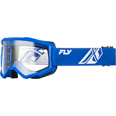 [Color:::Blue / White - Clear Lens] Fly Focus Goggle