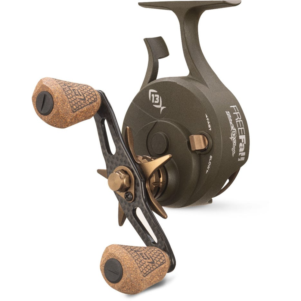 13 Fishing Freefall Trick Shop Ice Reel LH 2.5:1 Up North Sports 13 Fishing Freefall Trick Shop Ice Reel LH 2.5:1 Up North Sports