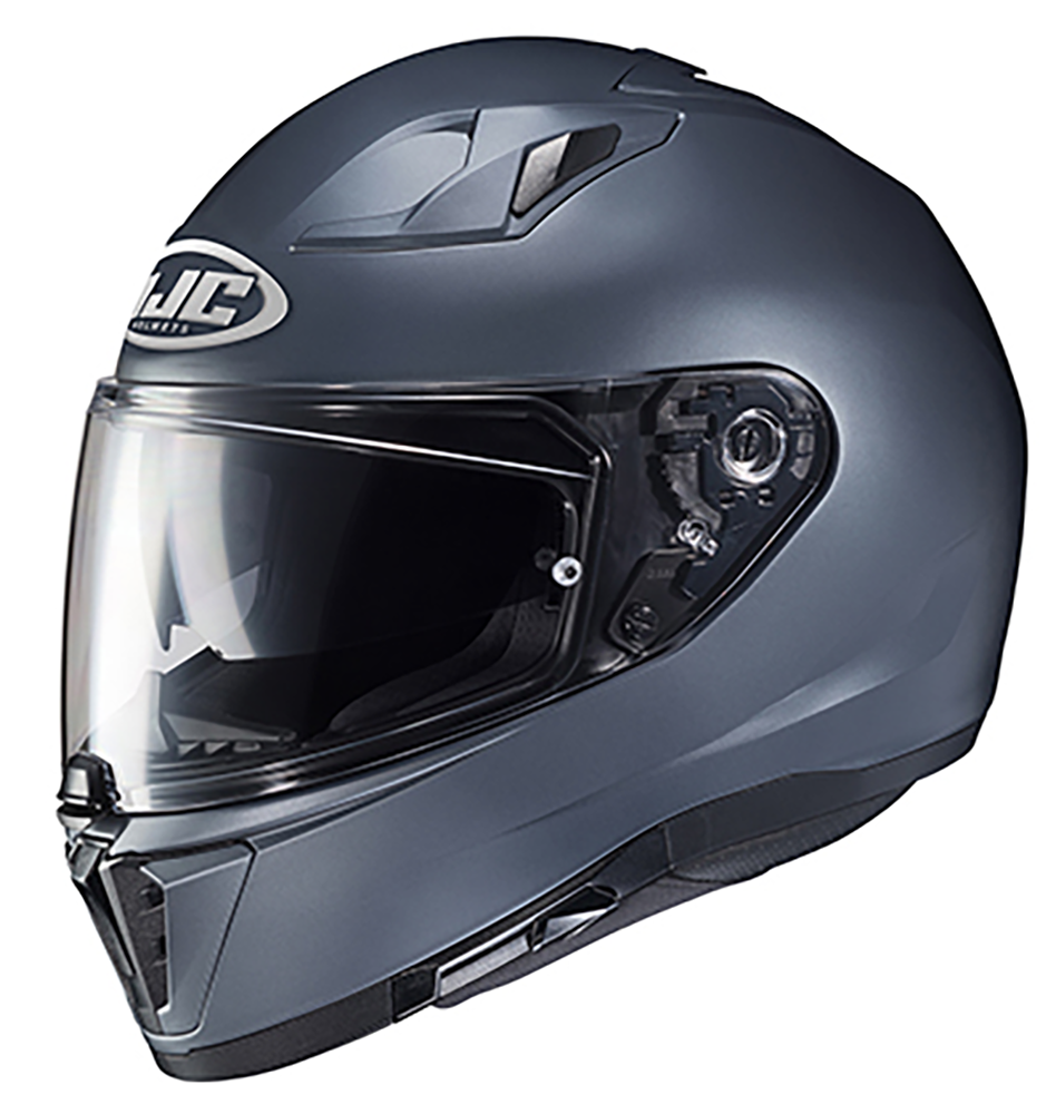 hjc full face helmet flat silver HJC i70 Solid & Semi-Flat Full-Face Helmet