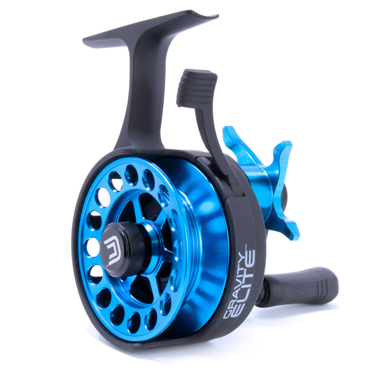 Clam Gravity Reel - Graphite - Left Hand