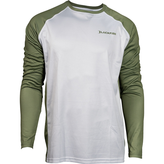 BlackFish Guide UPF Long Sleeve - Pennant Grasshopper