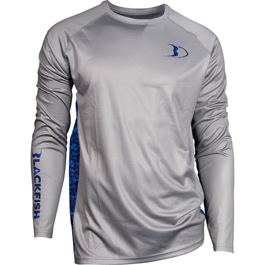 BlackFish Guide UPF Long Sleeve - Blue Digital