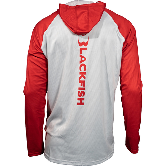 BlackFish Guide UPF Hoodie - Pennant Red