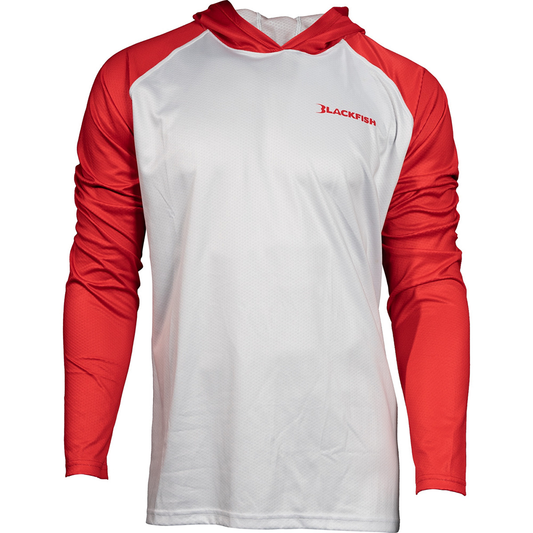 BlackFish Guide UPF Hoodie - Pennant Red
