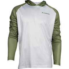 BlackFish Guide UPF Hoodie - Pennant Grasshopper