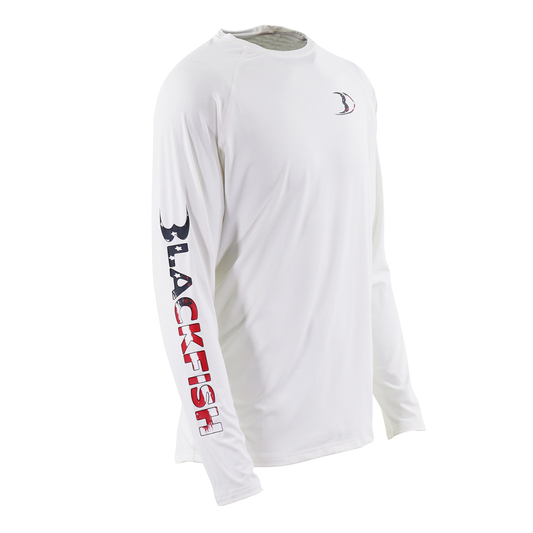 BlackFish Swift Long Sleeve - USA White