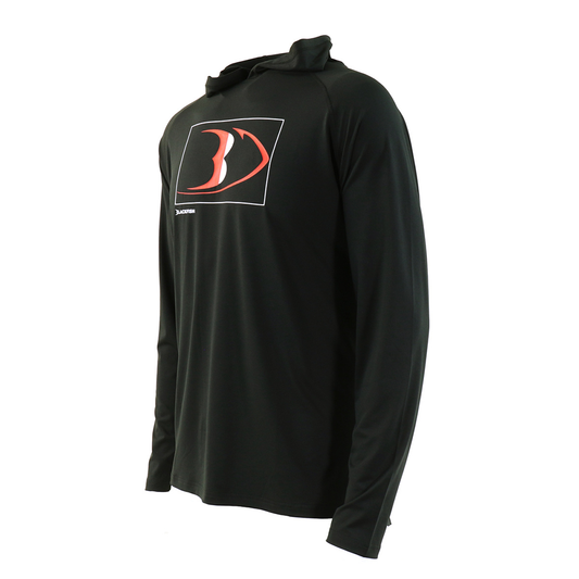 BlackFish Swift UPF Sun Hoodie - Moonless Black