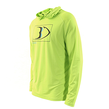 BlackFish Swift UPF Sun Hoodie - Acid Lime