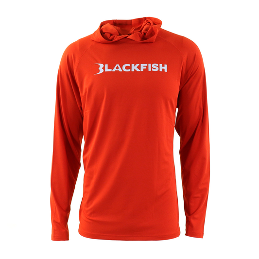BlackFish Swift UPF Sun Hoodie - Molten Red