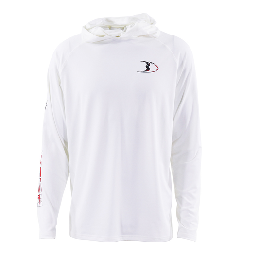 BlackFish Swift UPF Sun Hoodie - USA White