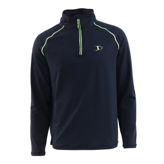 BlackFish Eclipse 1/4 Zip Pullover- Moonless Black
