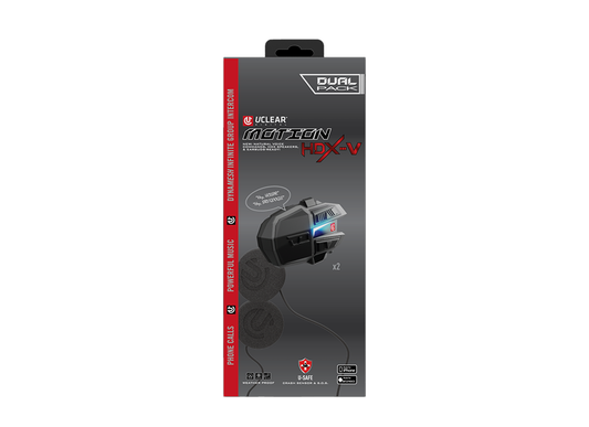 UCLEAR Motion HDX-V Dual Kit Helmet Audio