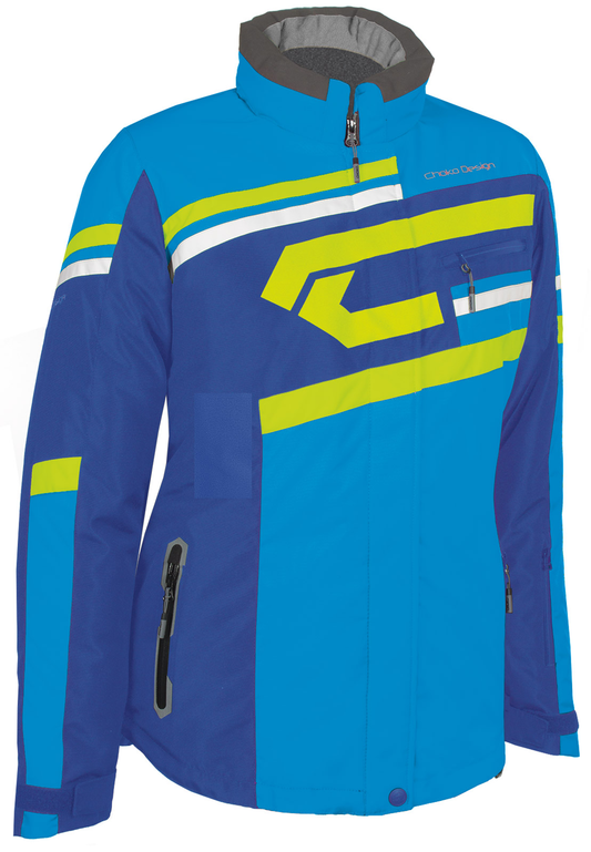CHOKO Women's Quantum Jacket Ice Blue-Royal
