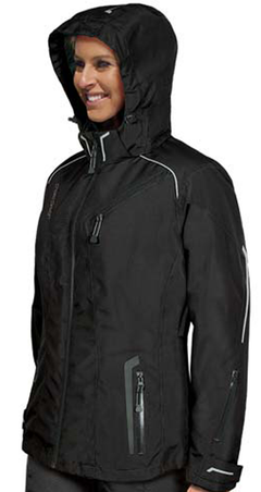 [Color:::Black] Choko Ladies Stealth Nylon Jacket