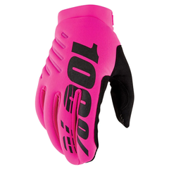 [Color:::Neon Pink] 100% Women's Brisker Gloves
