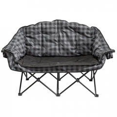 [Color:::Grey / Black] Kuma Bear Buddy Double Chair