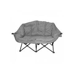 Kuma Bear Buddy Double Chair - Heather Gray - KM-BBDC-HG
