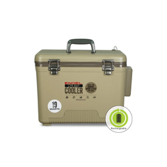 [Color:::Tan] Engel 19Qt Live Bait Pro Cooler with Rechargeable Aerator