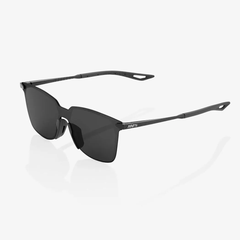 [Color:::Polished Black / Smoke Lens] 100% Legere Square Sunglasses