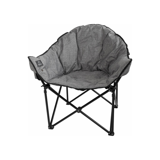 Kuma Heated Lazy Bear Heated Chair - Heather Gray - KM-LBHCH-HG