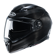 [Color:::Solid Black] HJC F70 Carbon Solid Helmet