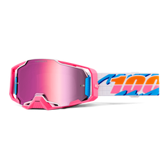 [Color:::Lefreak / Hiper Pink Mirror] 100% Armega Hiper Lens Goggles