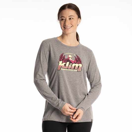  Klim Women's Estelle Tri-Blend Tee LS