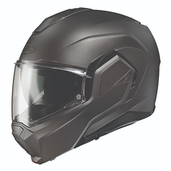 [Color:::SF Titanium] HJC - I100 Solid, Metallic & Semi-Flat Modular Helmet