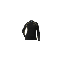 DSG Women's D-Tech Crewneck Base Layer Shirt Black-Olive