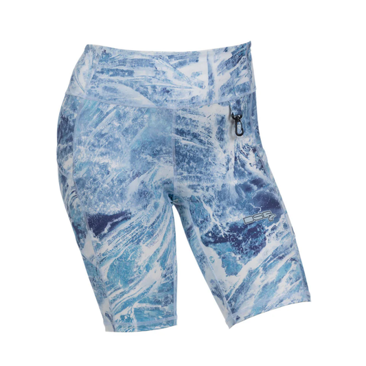 DSG Women's High Waisted UPF Boat Shorts - Realtree Aspect Sky Realtree Aspect Sky1