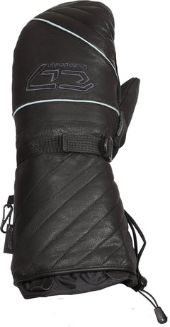 Choko Drifter Leather Mitts Black