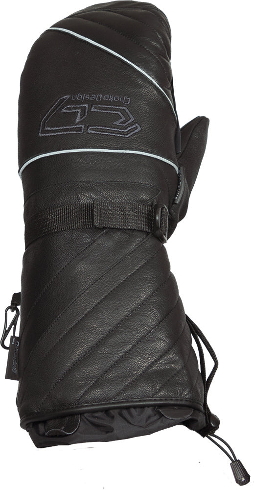 Choko Drifter Leather Mitts Black