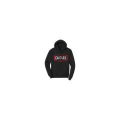 [Color:::Black-White-Red] Castle X Big Rig Hoodie