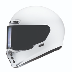 [Color:::White] HJC V10 Solid and Semi-Flat