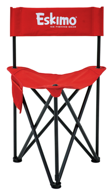 [Color:::Red] Eskimo XL Folding Ice Chair