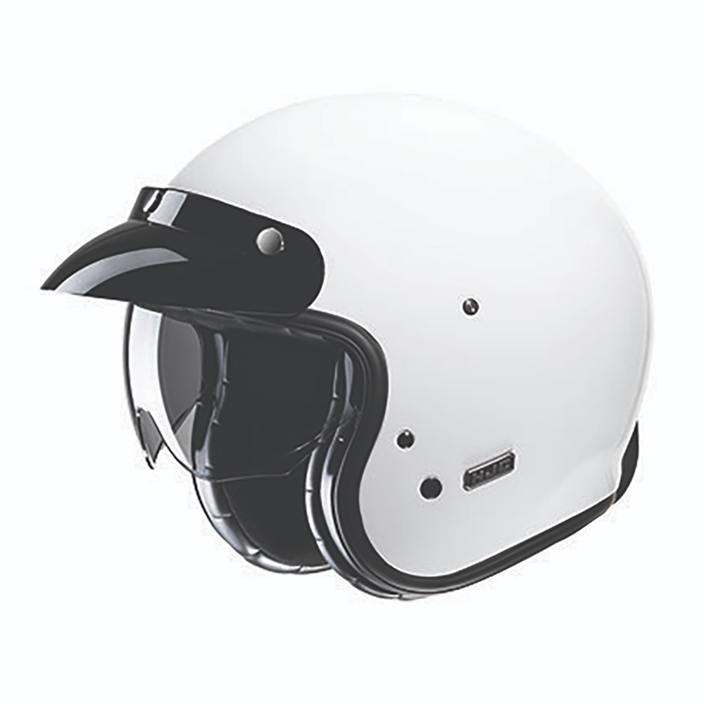 [Color:::White] HJC - V31 Solid and Semi-Flat Open Face Helmet