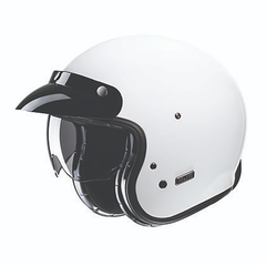 [Color:::White] HJC - V31 Solid and Semi-Flat Open Face Helmet