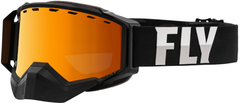 Fly Zone Pro Snow Goggle Black-Grey Orange