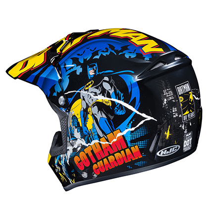 batman bike helmet amazon HJC CL-XY II Youth Batman Helmet – Up North Sports
