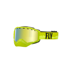 [Color:::GREEN - BLACK / Gold Mirror- Yellow Lens] Fly Focus Goggle