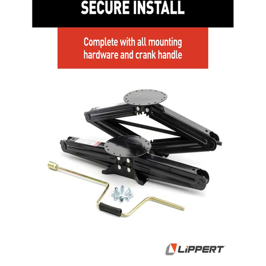 Lippert Manual RV Scissor Jack Kit 30in 2 Pack 30jack3