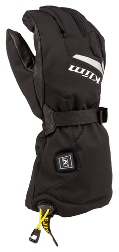 [Color:::Black] Klim Resistor Heated Gauntlet Glove