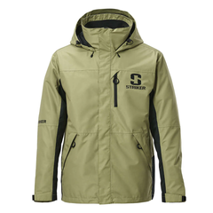 [Color:::Moss] Striker Vortex Rain Jacket